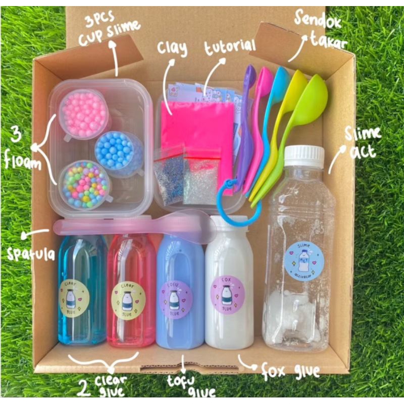 SLIME KIT SLIME WATER, SLIME PUDING, SLIME KIT,SLIME TOFU, WATER SLIME  JUMBO TERMURAH BISA COD