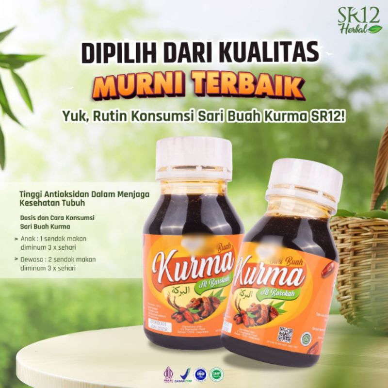 

SARI KURMA AL BAROKAH 100% SARI BUAH KURMA PREMIUM TANPA PENGAWET TANPA PEMANIS BUATAN