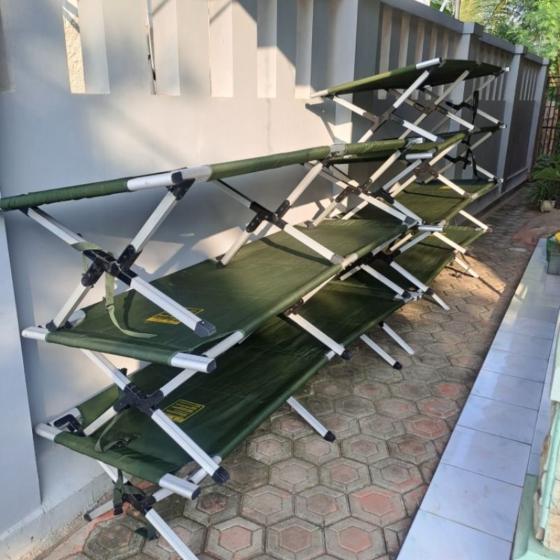 Velbed tempat tidur TNI Asli Jatah second