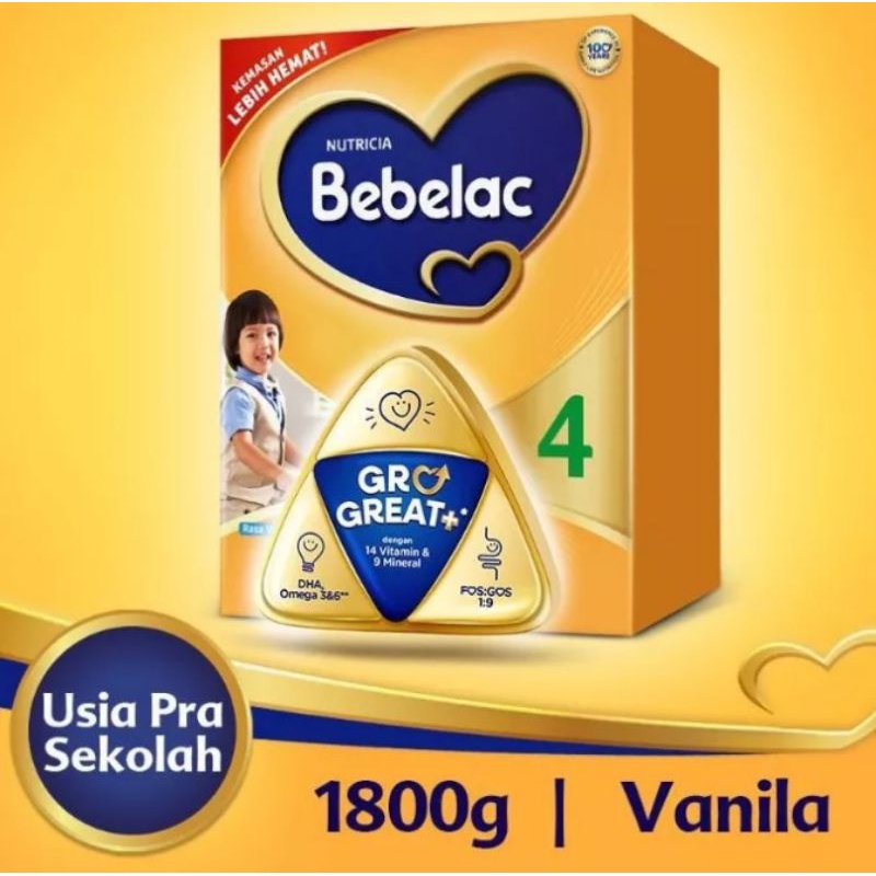 Bebelac 4 vanilla 1,8kg