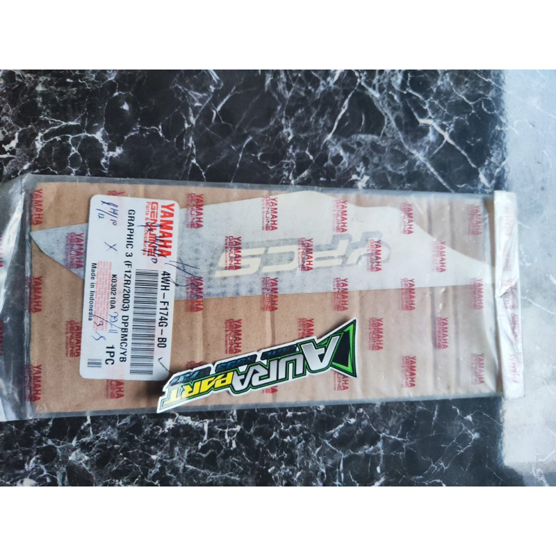 striping grafik original f1zr 2003 biru