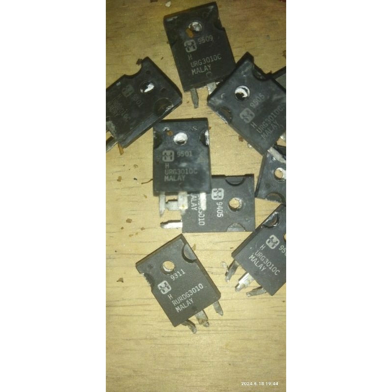 DIODA ULTRA FAST RURDG3010 ORIGINAL CABUTAN