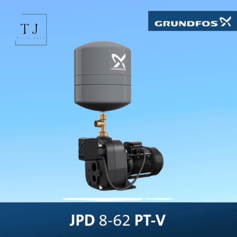 Pompa Air GRUNDFOS JPD 8 62 Jet Pump JD Basic 7 JDF 7