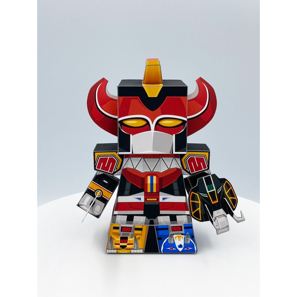 Papercraft Robot Daizyujin Kerajinan Kertas