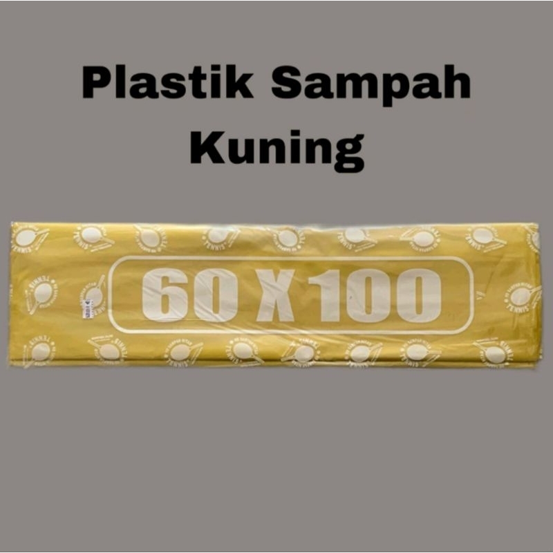 PLASTIK SAMPAH MEDIS KUNING