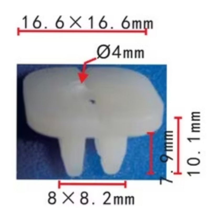 KLIP KANCING DUDUKAN BAUT MOBIL HONDA UKURAN BAUT 10