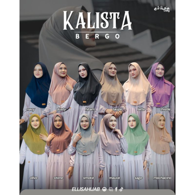Ellisa Hijab Bergo Kalista