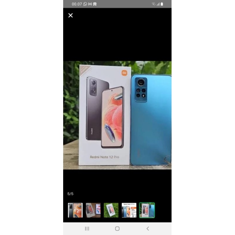 Xiaomi Redmi Note 12pro 4G 6/128gb