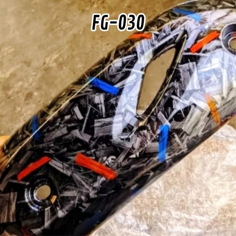 Paket Carbon Forged WTP Carbon Celup Water Transfer Printing