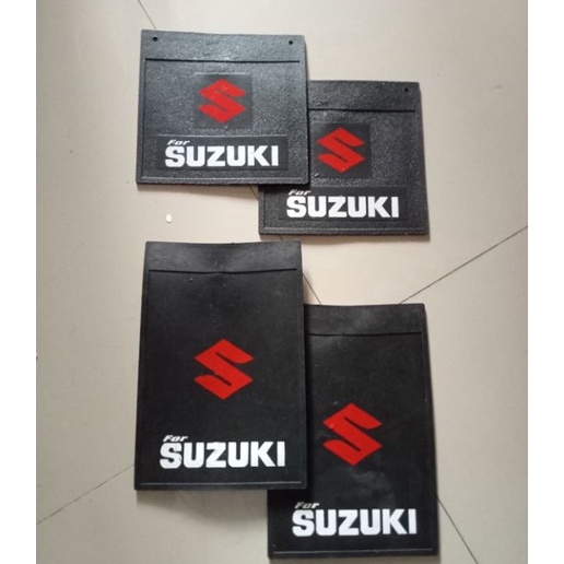 HJ6 KARPET LUMPUR SUZUKI DEPAN  BELAKANG HARGA 1 SET 2 PCS