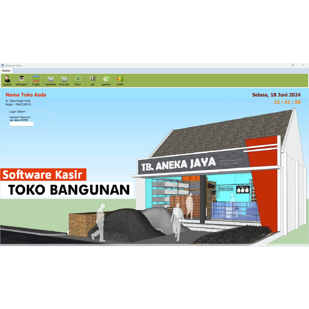 Software Toko Bangunan Grosir
