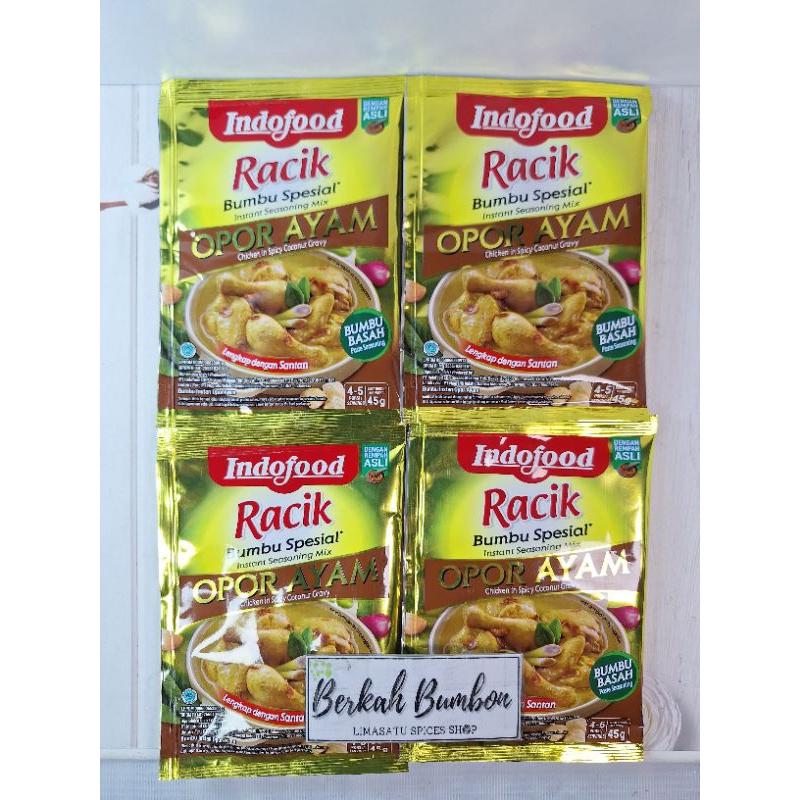 

Bumbu Spesial RACIK Opor Ayam Indofood sachet 45 g