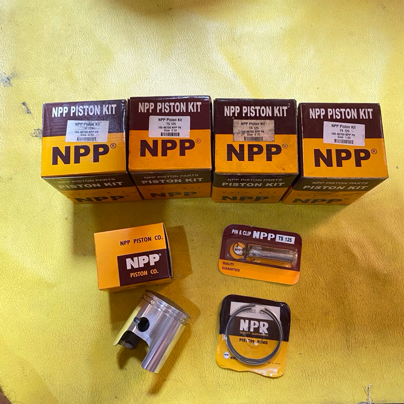 piston kit seher set suzuki TS125 Gp125 trs katana OS STD STD 25 50 75 100 NPP LAWAS
