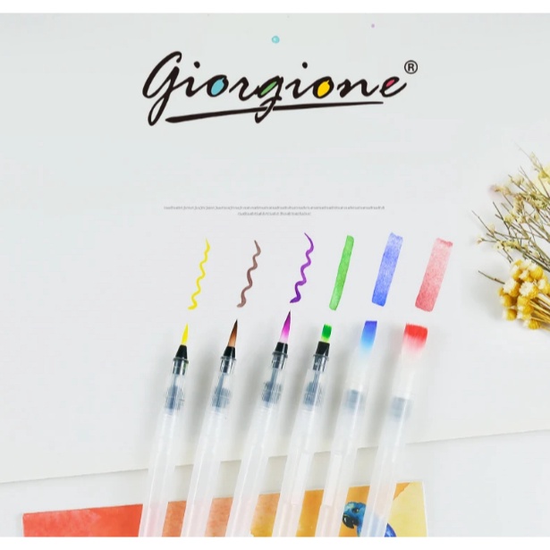 

MURRRMERRR Giorgione Water Brush Pen SML kuas cat air Waterbrush