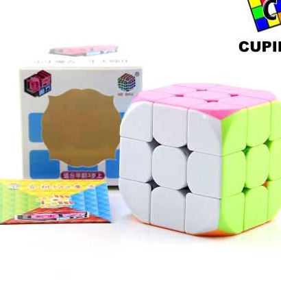 KP8 Rubik 3x3 3x3x3 He shu Yongjun Obtuse Angel sudut bulat termurah