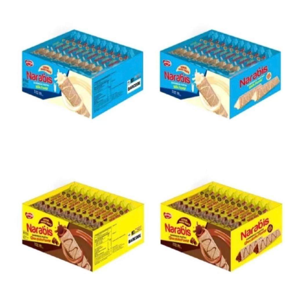 

Naraya Narabis Sandwich Pastry 360g [Kotak] Naraya Cereal Based Snack Narabis Sandwich Pastry Chocolate Milk Flavour