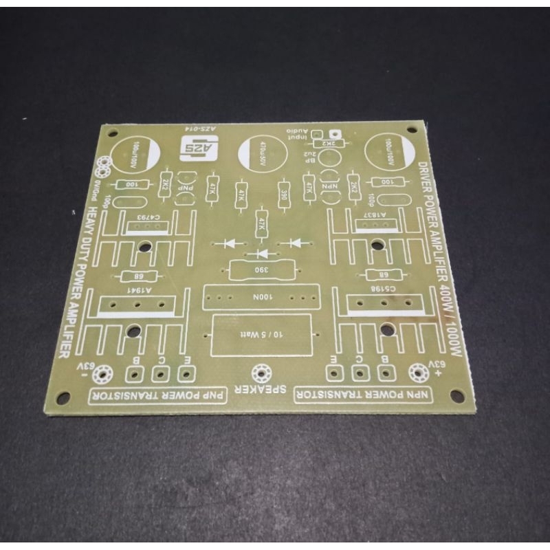 PCB Power 2 Tingkat DTK 400W-1000W Simetris FBR