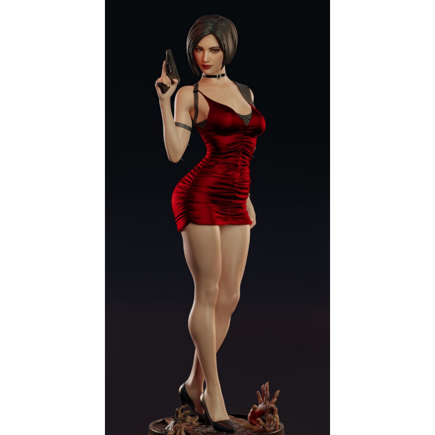 Miniature Figure ADA WONG Resident Evil 1/64 HO diorama for diecast