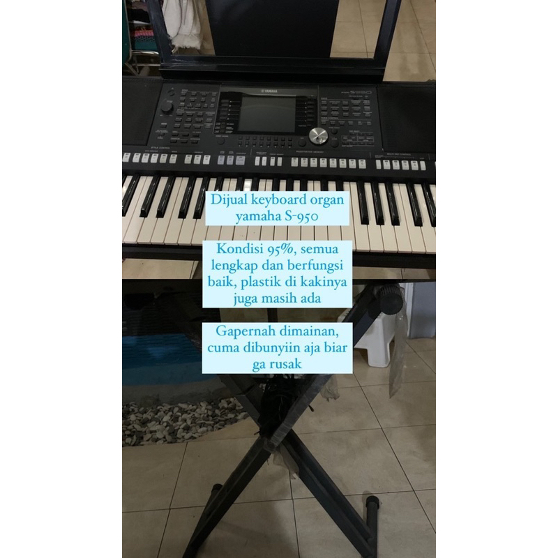 KEYBOARD YAMAHA PSR S-950 SECOND LIKE NEW