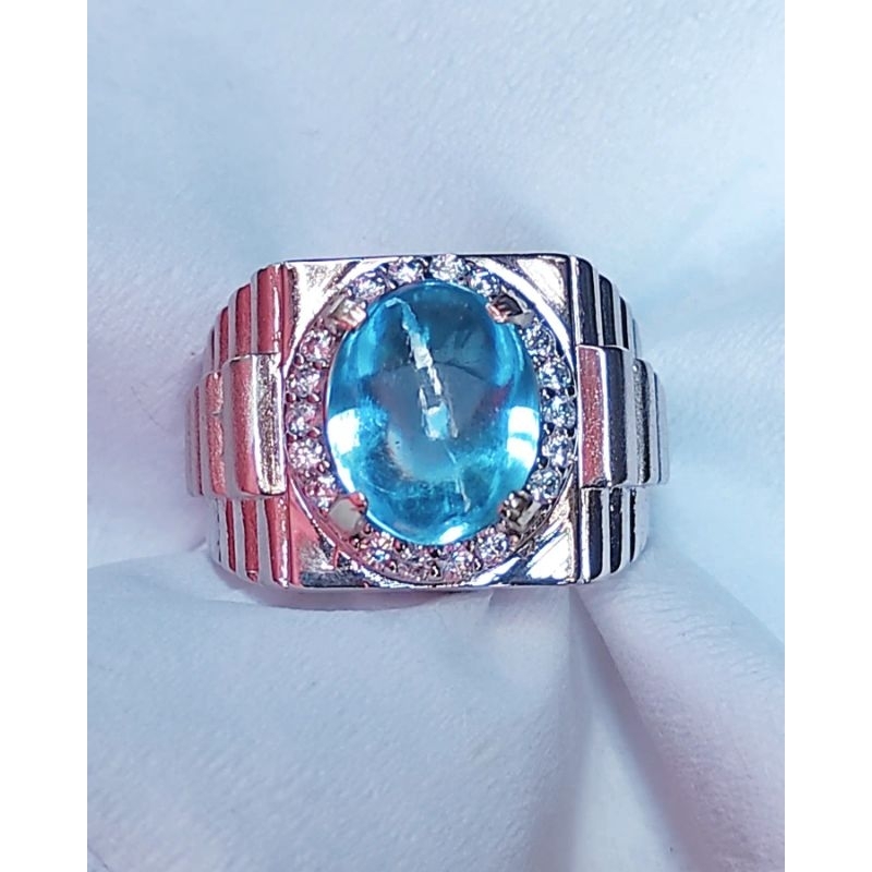 BIRLA Kecubung Biru Laut Asli Kalimantan