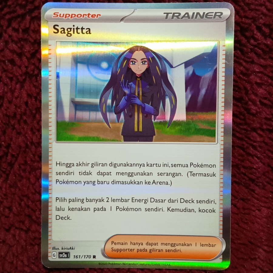 Sagitta - Pokemon TCG Indonesia foil holo