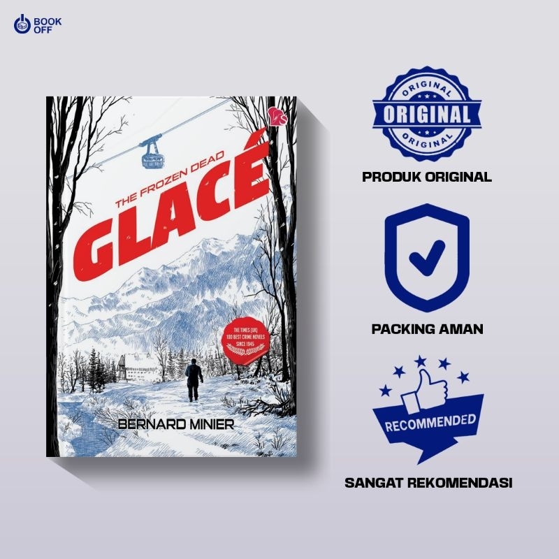 [Sisa Display] Penerbit Haru - The Frozen Dead Glace by Bernard Minier