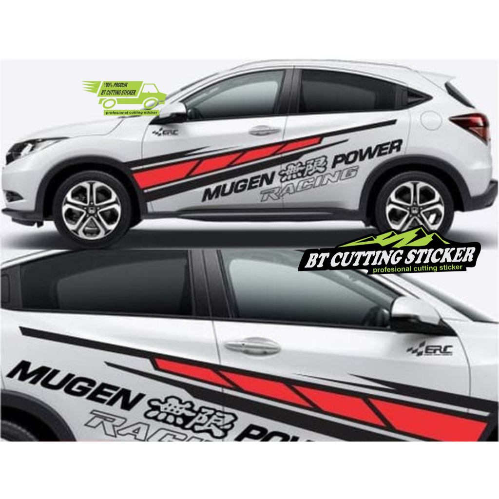 stiker hr-v / stiker list mobil honda hrv / sticker honda crv