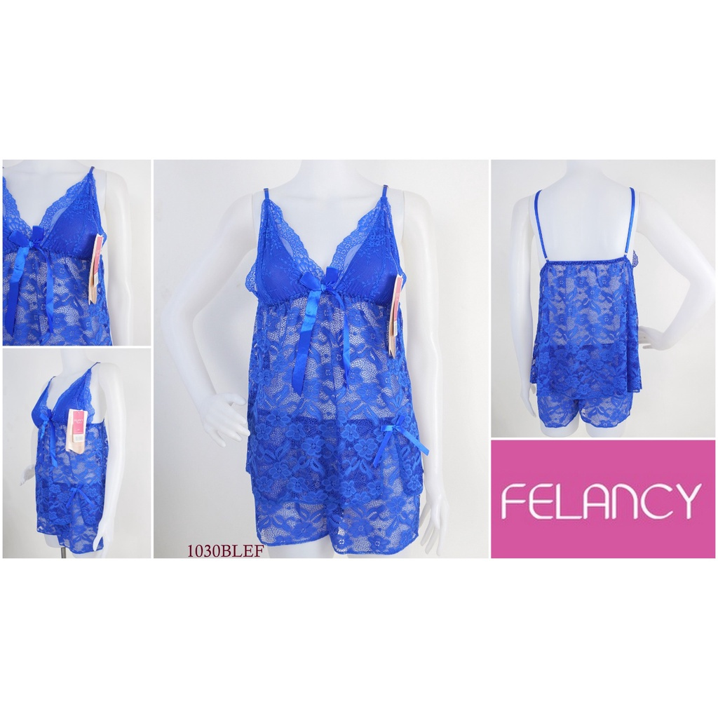 Lingerie / Baju Tidur Wanita Setelan Lace FELANCY Renda Pakaian Dalam / Underwear Sexy Sleepwear 103
