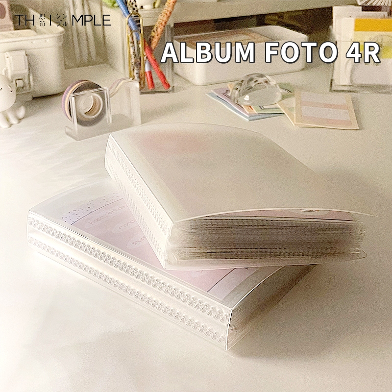 Buku Album Foto 3R/4R 100 Slot Album Foto Keluarga/Album Foto Polaroid - Thimple