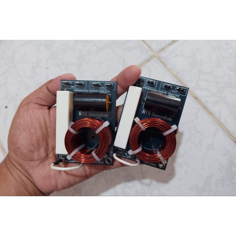 Crossover Passive Pasif Tweeter Twitter HPF-2022 Capacitor 400v