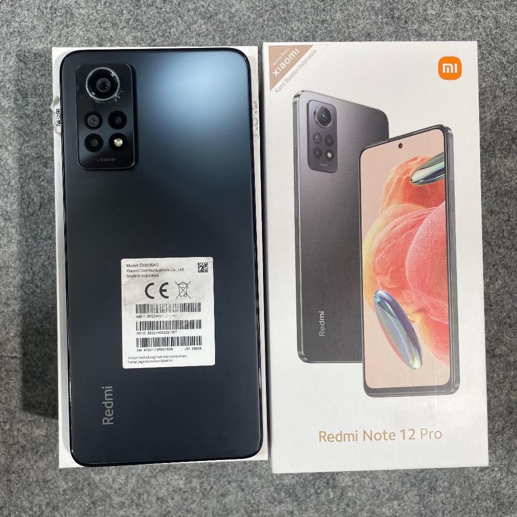 Hp Second Xiaomi Redmi Note 12 PRO 4G 8/256GB EX HADIAH Mulus 100%