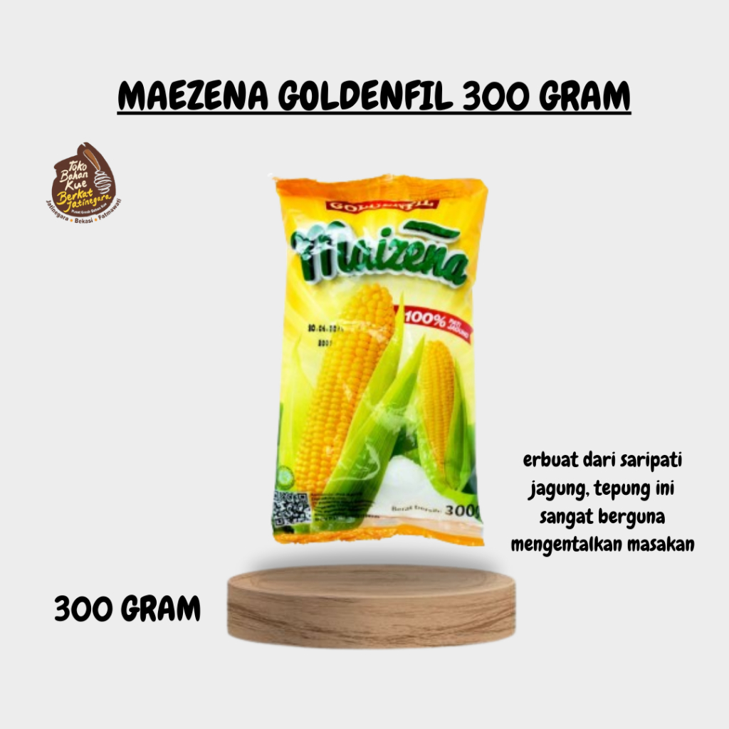 

GOLDENFIL MAIZENA 300 GRAM / TEPUNG MAIZENA / TEPUNG JAGUNG