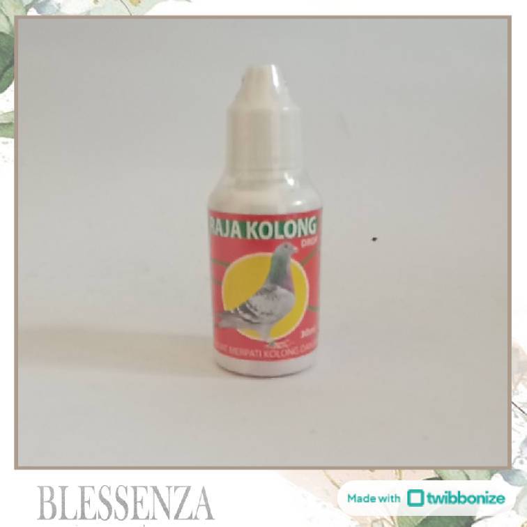 RAJA KOLONG DROP 30ML - MULTIVITAMIN MERPATI JANTAN BETINA BALAP CEPAT