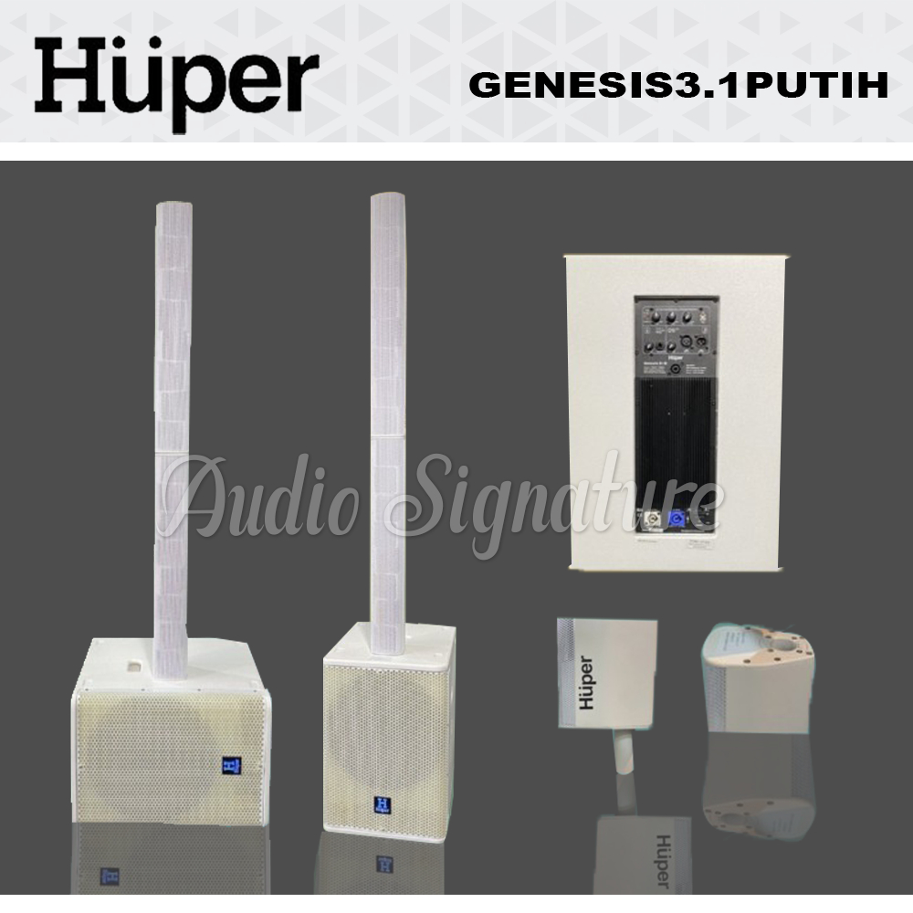 Speaker Aktif HUPER Genesis3.1 | Genesis 3.1 Putih