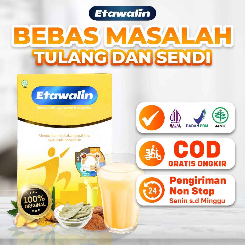 

Etawalin Susu Kambing Etawa Solusi Asam Urat dan Nyeri Sendi Official 1 Box