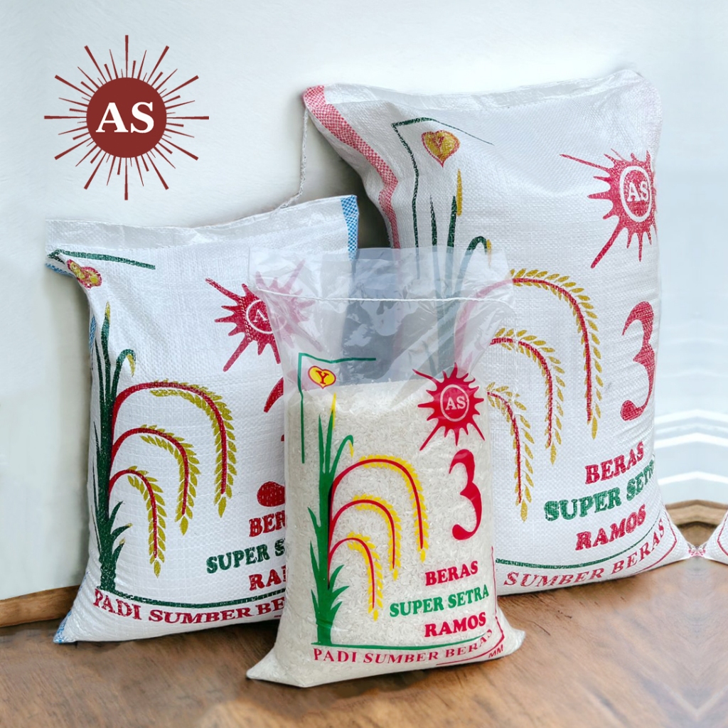 

ASUN BERAS Premium Ramos 3 - 5kg / 10kg / 25kg - Pulen Sedang