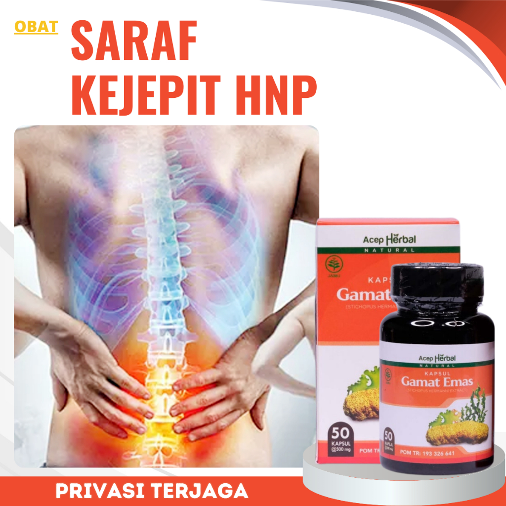 Obat Saraf Kejepit HNP, Obat Syaraf Terjepit, Obat Saraf Kejepit Pinggang dan Kaki, Obat Saraf Kejep