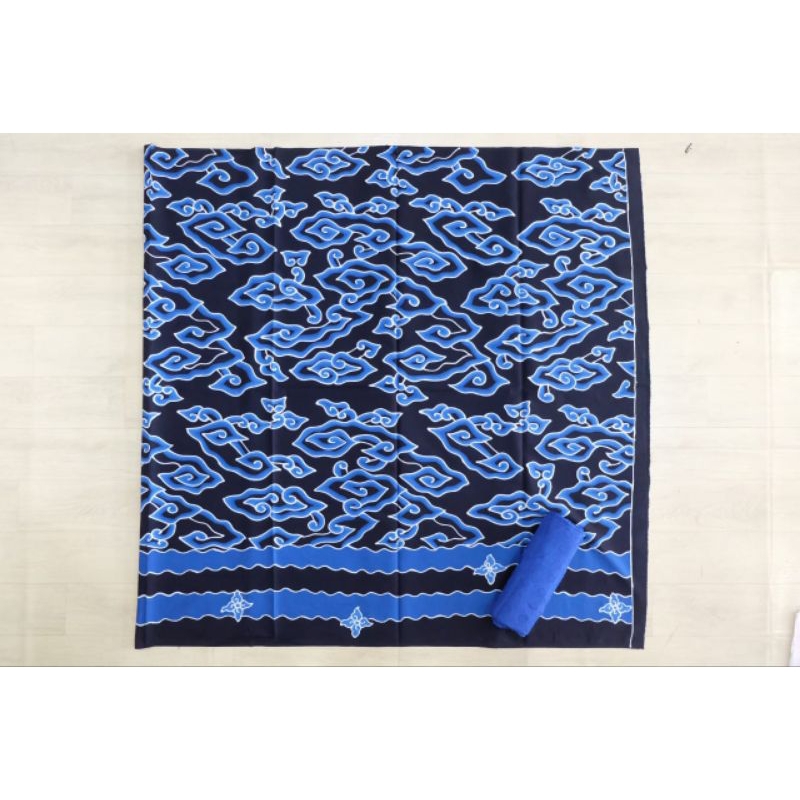 KAIN BATIK CIREBON TRUSMI BATIK FARIZA KATUN TULIS MOTIF MEGA MENDUNG KEKINIAN PRIA WANITA