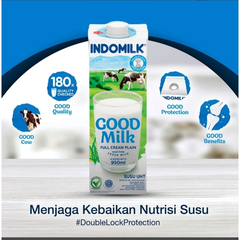 

Indomilk Susu UHT Full Cream Cokelat 950ml