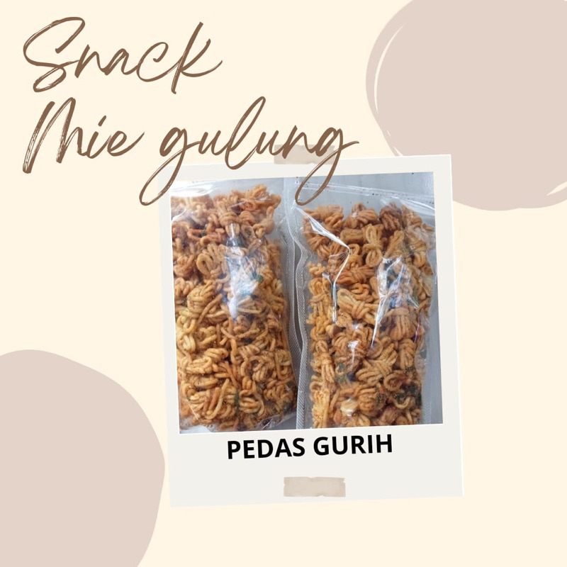 

500gr MIE GULUNG PEDAS GURIH