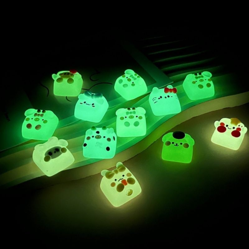 DIY 3D SANRIO CUBE GLOW IN THE DARK