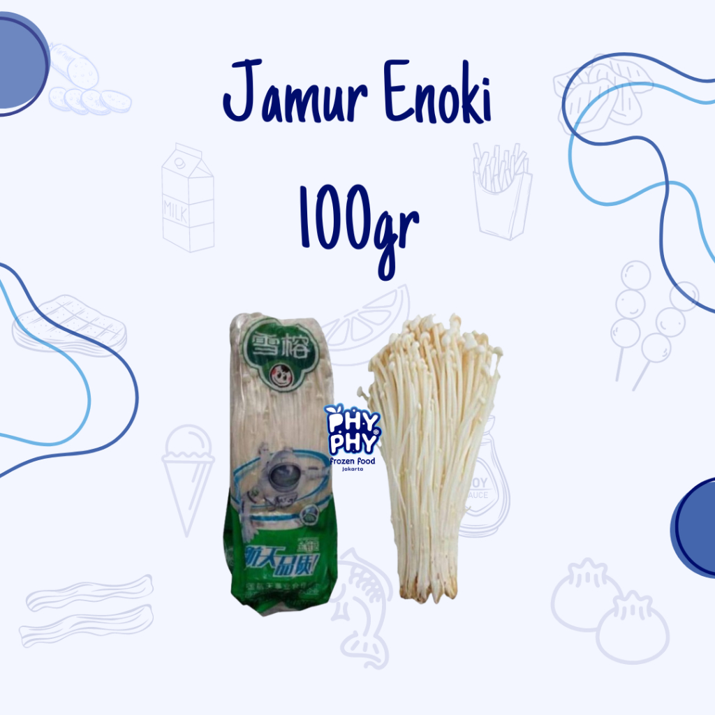 

Jamur Enoki 100gr | Enoki Mushroom