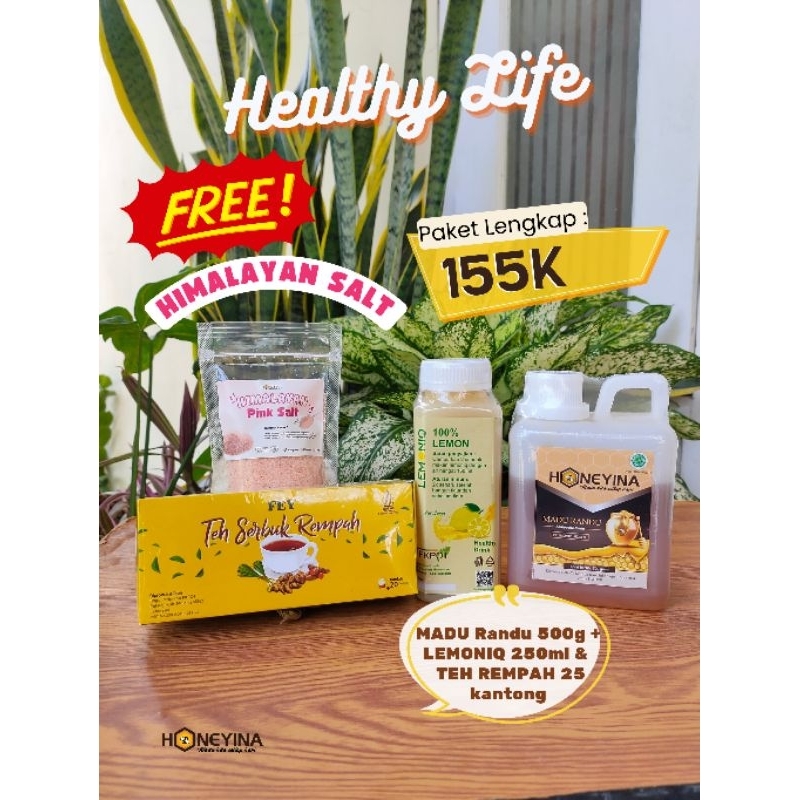 

PAKET MADU & TEH REMPAH JSR PROMIL HERBAL ALAMI | LEMONIQ & CHIA