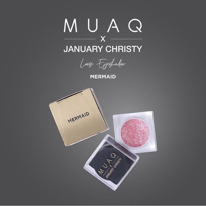 MUAQ Loose Eyeshadow - Mermaid