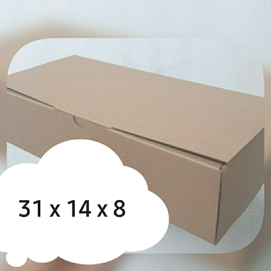 

( 5 pcs ) Cake Box Hampers Kue Brownies Ukuran 31x14x8cm Dus Kemasan Packaging Kue Bolu Gulung