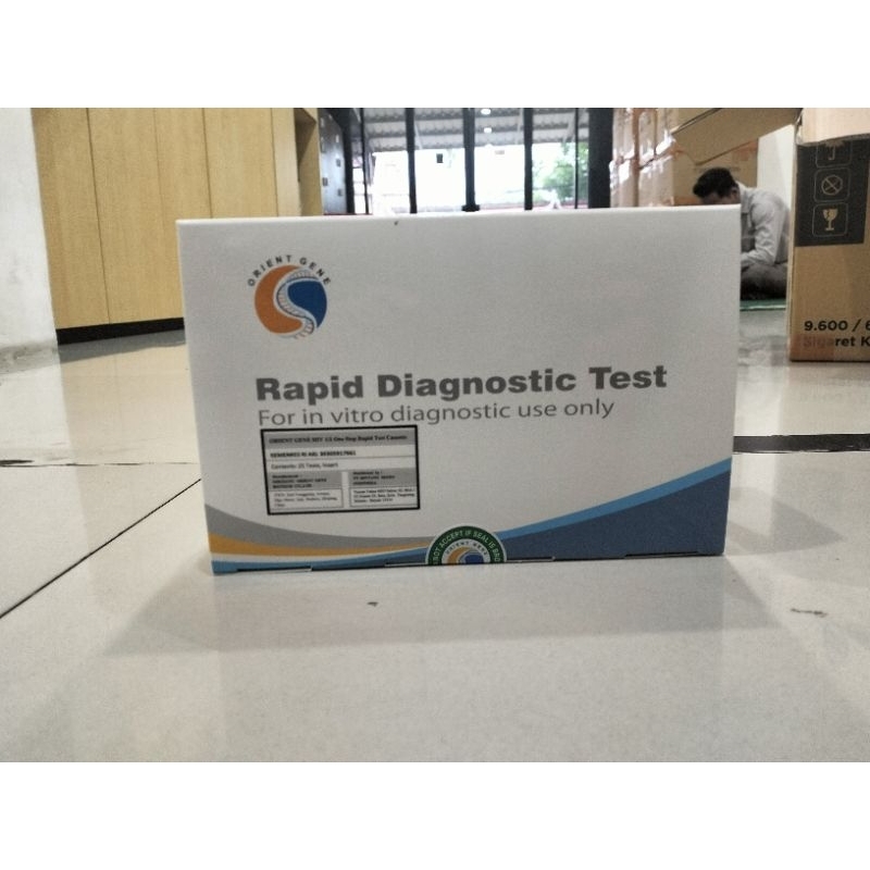 Rapit Test Cepat HIV Casette Orientgene Isi 25Test perbox