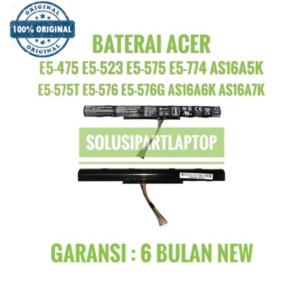 Baterai Laptop Acer Aspire E5-475 E5-475G E5-476 E5-476G ES1-432 ORI