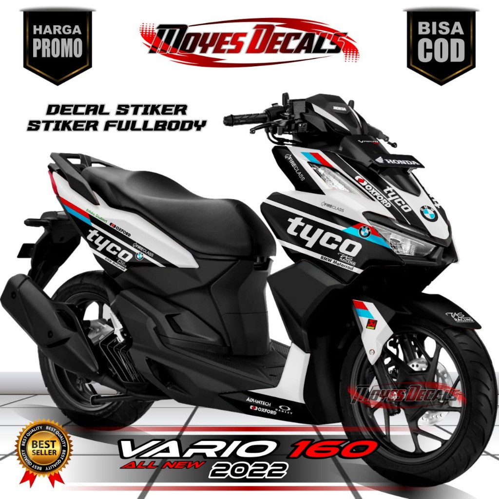 Decal Motor Vario 160 - Stiker Motor Vario 160 Fullbody Premium - Variasi Motor Honda Vario 160 2022