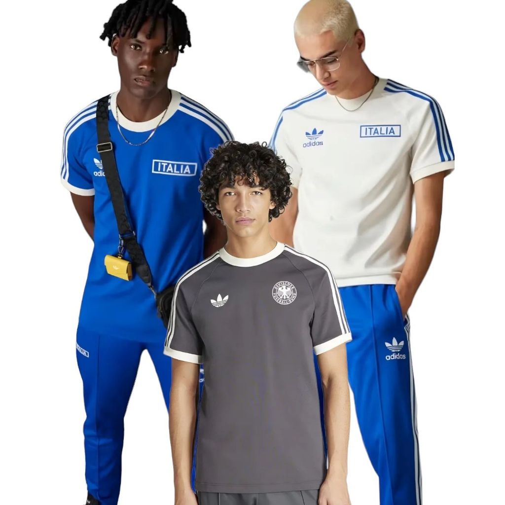 Adidas Adicolour Classics 3 Stripes T-Shirts - Kaos Bola Piala Eropa 2024