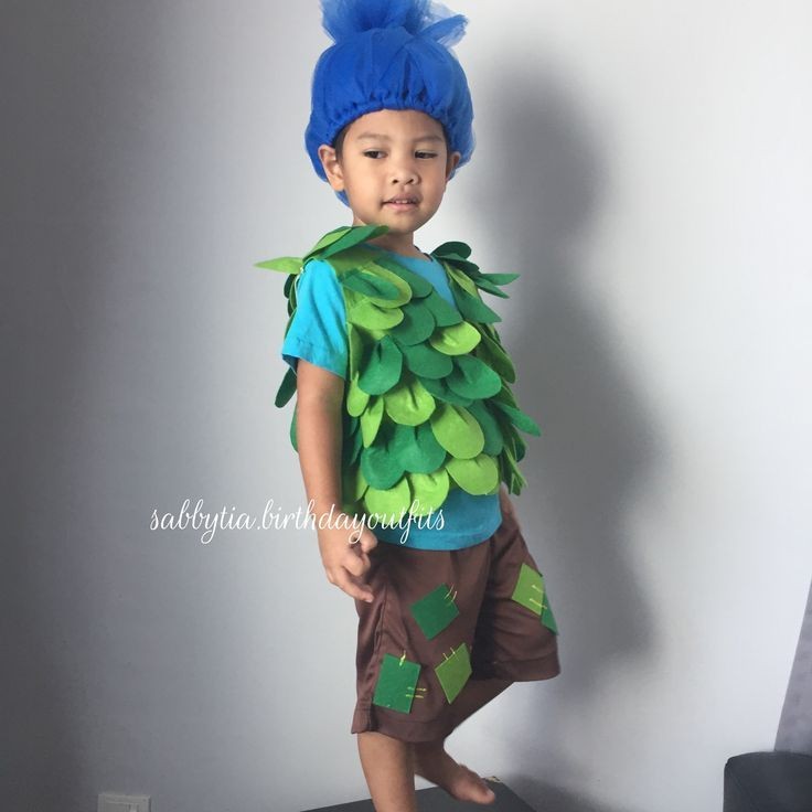 KOSTUM TROLLS BRANCH Kostum Karakter Unik Kostum Anak Dewasa Kostum Karnaval